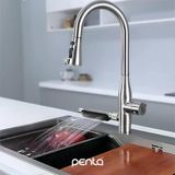 Penta Multi İçme Suyu Spiralli Krom Eviye Bataryası 1335