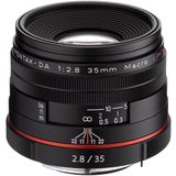 Pentax 35mm F2.8 HD Macro Gümüş Lens
