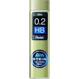 Pentel 0.2 mm Hi-Polymer Ain Stein Min Versatil Kalem Ucu 20 Adetlik Hb (10 Tüp) - Yok