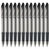 Pentel 0.7 mm 12'li Tükenmez Kalem - Ekonomik SİYAH