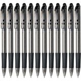 Pentel 0.7 mm Tükenmez Kalem - Ekonomik Siyah - Ana Renkler