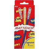 Pentel 1.0 mm Parlak Jel Roller Kalem - 7 Adet Blisterli - MATTEHOP