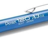 Pentel A317-C Versatil Kalem Genel Kullanım İçin Tutaçlı 0.7 Mm Mavi (12 Li Kutu)