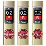 PENTEL Ain STEIN C272 – 0,2 mm, 3'lü set, 20 uçlu, B