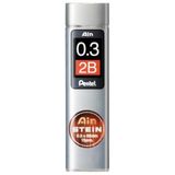 Pentel Ain Stein Hi-Polymer Kalem Ucu 0,3mm 2B 15 Adet