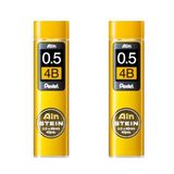 Pentel Ain Stein Mekanik Dolum Uçları - 0,5 mm 4B - 2 Tüplü Paket