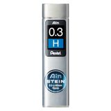 Pentel Ain Stein Min 0.3 mm H 15`li Tüp Mekanik Kurşun Kalem Ucu