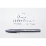 Pentel Brush Sign Fırça Uçlu Keçeli Kalem SES15C Grey