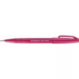 Pentel Brush Sing Fırça Uçlu Kaligrafi Kalemi Burgundy (10 Lu Paket) Ses15c-B2x