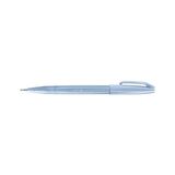 Pentel Brush Sing Fırça Uçlu Kaligrafi Kalemi Grey Blue (10 Lu Paket) SES15C-S3X - Yok