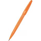 Pentel Brush Sing Fırça Uçlu Kaligrafi Kalemi Orange (10 Lu Paket) Ses15c-Fx