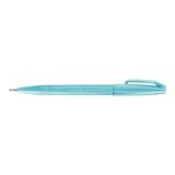 Pentel Brush Sing Fırça Uçlu Kaligrafi Kalemi Pale Blue (10 Lu Paket) SES15C-S2X - Yok