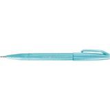 Pentel Brush Sing Fırça Uçlu Kaligrafi Kalemi Pale Blue (10 Lu Paket) Ses15c-S2x