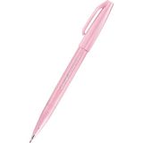 Pentel Brush Sing Fırça Uçlu Kaligrafi Kalemi Pale Pink (10 Lu Paket) SES15C-P3X - Yok