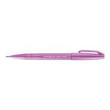 Pentel Brush Sing Fırça Uçlu Kaligrafi Kalemi Pink Purple (10 Lu Paket) SES15C-P2X - Yok