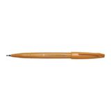 Pentel Brush Sing Fırça Uçlu Kaligrafi Kalemi Yellow Ochre (10 Lu Paket) SES15C-YX - Yok
