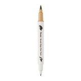 Pentel Brush Sing Pen Twin Çift Taraflı Fırça Uçlu Kalem BEJ