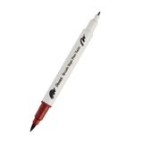 Pentel Brush Sing Pen Twin Çift Taraflı Fırça Uçlu Kalem Brown