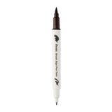 Pentel Brush Sing Pen Twin Çift Taraflı Fırça Uçlu Kalem K.KAHVE