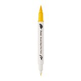 Pentel Brush Sing Pen Twin Çift Taraflı Fırça Uçlu Kalem SARI