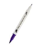 Pentel Brush Sing Pen Twin Çift Taraflı Fırça Uçlu Kalem Violet