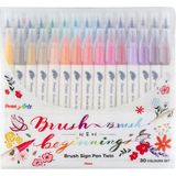 Pentel Brush Sing Pen Twin Çift Taraflı Fırça Uçlu Kalem