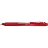 Pentel Energel Mekanizmalı Likit Roller Kalem İğne Uç Kırmızı (12 Li Paket)