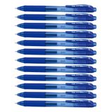 Pentel EnerGelX sıvı jel tükenmez kalem, 0,25 mm, iğne uçlu, mavi