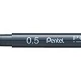 Pentel Fiber Uçlu Yazı Kalemi - 0.5 mm. KAHVE