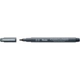 Pentel Fiber Uçlu Yazı Kalemi - 2.0 mm. - Kaliğrafik Kesik Uç SİYAH
