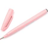 Pentel Fude Touch Sign Brush Pen Fırça Uçlu Çizim Kalemi Açık Pembe