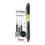Pentel Mekanizmalı Likit Roller Kalem + 3 Adet Yedek - Standart