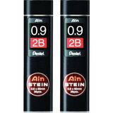 Pentel Mürekkep Kalemi Mekanik Kurşun Kalem Çekirdek Ain Mürekkep Kalem Dolum Karl Stein (Politikacı) 0,9 mm 2b C279 2b '2'li Set' - 1