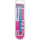 Pentel Orenz Uç Korumalı Çizim Yazı Için Mekanik Kurşun Kalem, 0.2 Mm, Açık Mavi - Standart - Çok Renkli