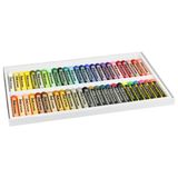 Pentel PHN Yağlı Pastel Tebeşir - 50 Renk Metalik ve Neon Dahil (50 Adet - Çeşitli Renklerde)