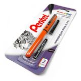 Pentel Pocket Brush Pen Cep Tipi Fırça Uçlu Kalem +2 Yedek Kartuş