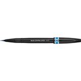 Pentel Sing Pen Brush Ince Uçlu Fırça Kalem A.mavi - Renkli
