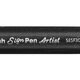 Pentel Sing Pen Brush İnce Uçlu Fırça Kalem A.MAVİ