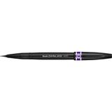 Pentel Sing Pen Brush Ince Uçlu Fırça Kalem Mor - Ana Renkler
