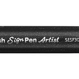 Pentel Sing Pen Brush İnce Uçlu Fırça Kalem SARI