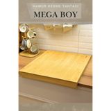 Penthouse Mega Boy Bambu Kenarlı Hamur Açma Tahtası Tezgah Üstü 38X45 cm