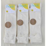 Penti 3^lü Paket Kız Çocuk Ribbon Pantolon Çorabı - 4 - 5 Yaş - Beyaz