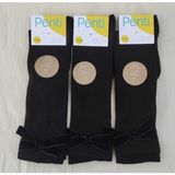 Penti 3^lü Paket Kız Çocuk Ribbon Pantolon Çorabı - 4 - 5 Yaş - Siyah