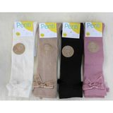 Penti 4'lü Paket Kız Çocuk Renkli Kurdeleli Basic Dizaltı Pantolon Çorabı - 2 - 4 Yaş
