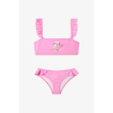 Penti Açık Pembe Kız Çocuk Dream Unicorn Bandeau Bikini Takımı