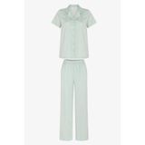 Penti Aurora Saten Gömlek Pantolon Pijama Takımı