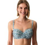 Penti Beatriz Beauty Form Etnik Desenli Bikini Üstü - 80D - Çok Renkli
