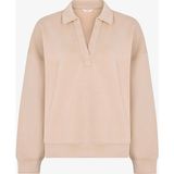 Penti Bej Polo Yaka Modal Sweatshirt - Pastel Bej