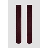 Penti Bordo Dizüstü Çorap - Standart - Kırmızı