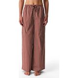 Penti Bordo Sisterhood Çizgili Pijama Altı - XL